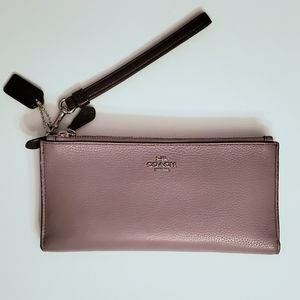 Coach Lavendar Wallet Wristlet